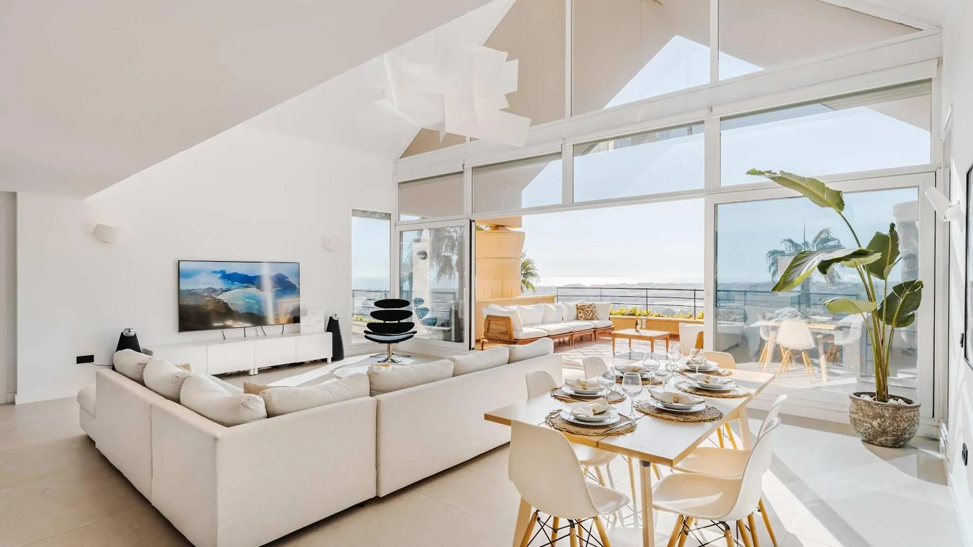 Heated Rooftop Pool Penthouse Views Magna Marbella